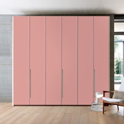 Dalhia-Pink, Μονόχρωμα, Αυτοκόλλητα ντουλάπας, 40 x 123 εκ.