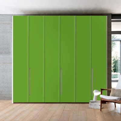Houseart Lime, Μονόχρωμα, Αυτοκόλλητα ντουλάπας, 40 x 123 εκ.