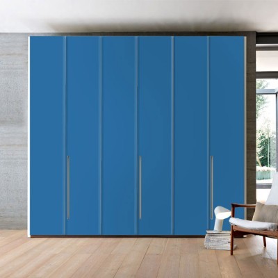 Sky-Blue Μονόχρωμα Αυτοκόλλητα ντουλάπας 65 x 185 cm (20171)