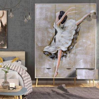 Ballerina, Ζωγραφική, Αυτοκόλλητα ντουλάπας, 100 x 135 εκ. (55697)