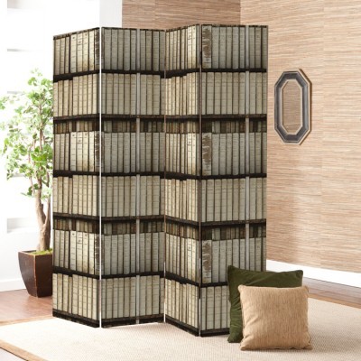 Βιβλιοθήκη, Vintage, Παραβάν, 80 x 180 εκ. [Δίφυλλο]