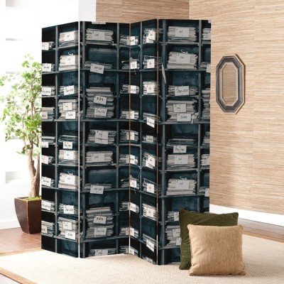 Αρχεία, Vintage, Παραβάν, 80 x 180 εκ. [Δίφυλλο]