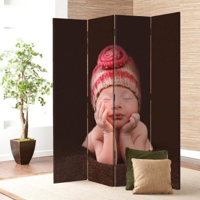 Νεογέννητο μωρό που κοιμάται, Άνθρωποι, Παραβάν, 80 x 180 εκ. [Δίφυλλο]