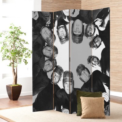 Μπέιζμπολ, Άνθρωποι, Παραβάν, 80 x 180 εκ. [Δίφυλλο]