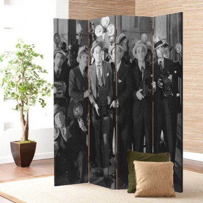 Παπαράτσι, Άνθρωποι, Παραβάν, 80 x 180 εκ. [Δίφυλλο]