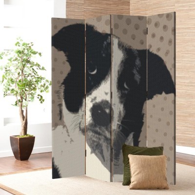 Χαριτωμένο σκυλάκι, Κόμικς, Παραβάν, 80 x 180 εκ. [Δίφυλλο]