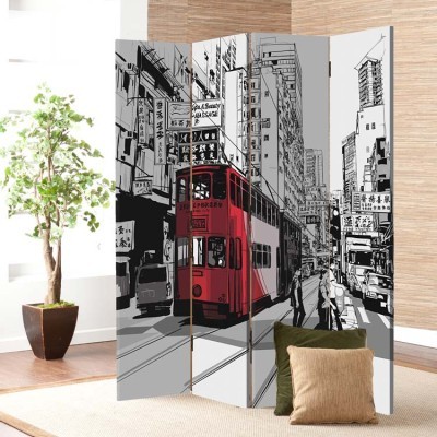 Χονγκ Κονγκ, Κόμικς, Παραβάν, 80 x 180 εκ. [Δίφυλλο]