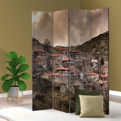 Houseart Δημητσάνα, Αρκαδία, Ελλάδα - Διακοπές, Παραβάν, 160 x 180 εκ. [Τετράφυλλο]