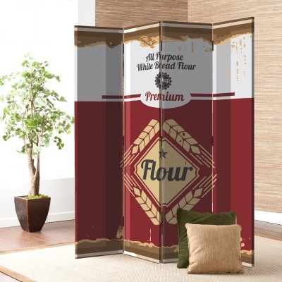 Αλεύρι, Φαγητό & Ποτό, Παραβάν, 80 x 180 εκ. [Δίφυλλο]