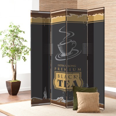 Tea, Φαγητό & Ποτό, Παραβάν, 80 x 180 εκ. [Δίφυλλο]