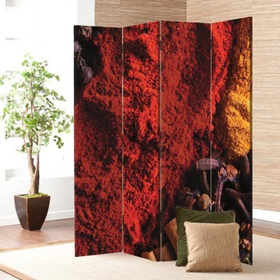 Houseart Μπαχαρικά πολύχρωμα, Φαγητό & Ποτό, Παραβάν, 160 x 180 εκ. [Τετράφυλλο]