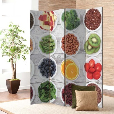 Υπερτροφές, Φαγητό & Ποτό, Παραβάν, 80 x 180 εκ. [Δίφυλλο]