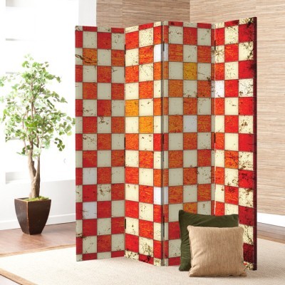 Ρετρό σχέδιο, Φόντο, Παραβάν, 80 x 180 εκ. [Δίφυλλο]