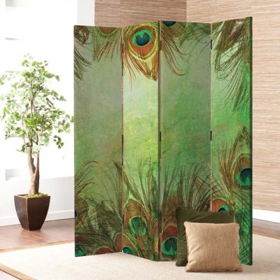 Ουρά παγωνιού, Φόντο, Παραβάν, 80 x 180 εκ. [Δίφυλλο]