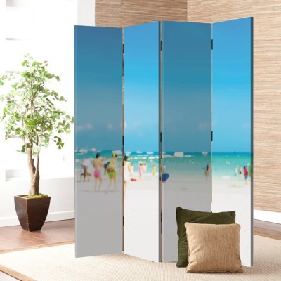 Αμμουδιά, Φύση, Παραβάν, 80 x 180 εκ. [Δίφυλλο]