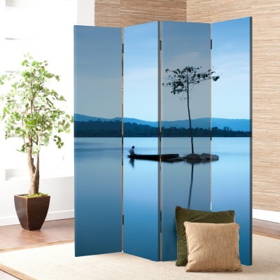 Δεντράκι στη Μέση της Θάλασσας, Φύση, Παραβάν, 80 x 180 εκ. [Δίφυλλο]