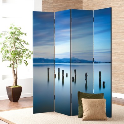 Ονειρικό Τοπίο στη Θάλασσα, Φύση, Παραβάν, 80 x 180 εκ. [Δίφυλλο]