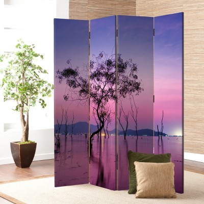 Χρωματιστός Ουρανός, Φύση, Παραβάν, 80 x 180 εκ. [Δίφυλλο]