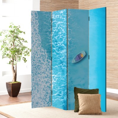 Κύματα της Θάλασσας, Φύση, Παραβάν, 80 x 180 εκ. [Δίφυλλο]