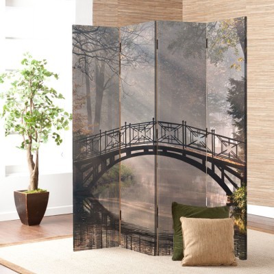 Γέφυρα, Φύση, Παραβάν, 80 x 180 εκ. [Δίφυλλο]