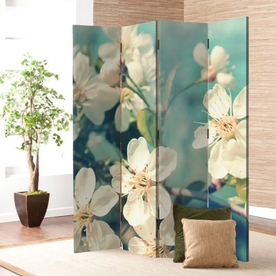 Άνθη κερασιάς, Φύση, Παραβάν, 80 x 180 εκ. [Δίφυλλο]