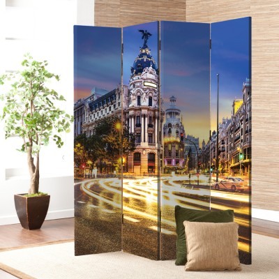 City Lights, Πόλεις, Παραβάν, 80 x 180 εκ. [Δίφυλλο]