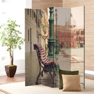 Βροχερή Μέρα, Πόλεις, Παραβάν, 80 x 180 εκ. [Δίφυλλο]