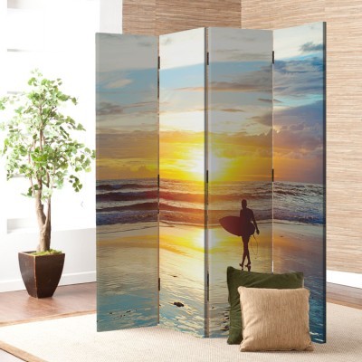 Μπαλί, Ινδονησία, Πόλεις, Παραβάν, 80 x 180 εκ. [Δίφυλλο]