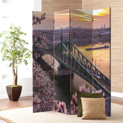 Βουδαπέστη, Πόλεις, Παραβάν, 80 x 180 εκ. [Δίφυλλο]