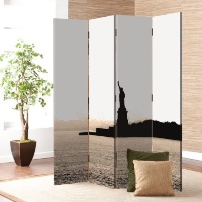 Άγαλμα της Ελευθερίας, Νέα Υόρκη, Πόλεις, Παραβάν, 80 x 180 εκ. [Δίφυλλο]