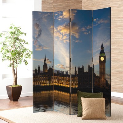 Εικόνα από το Λονδίνο, Πόλεις, Παραβάν, 80 x 180 εκ. [Δίφυλλο]