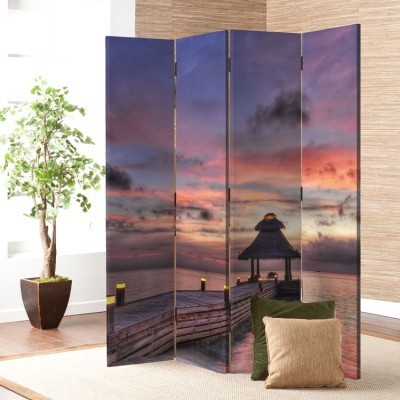 Μαλδίβες, Πόλεις, Παραβάν, 80 x 180 εκ. [Δίφυλλο]