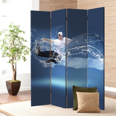 Χορευτής σε μαγικό φόντο, Σπορ, Παραβάν, 80 x 180 εκ. [Δίφυλλο]