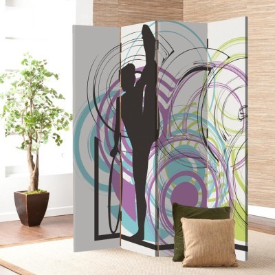 Κορίτσι μπαλαρίνα, Σπορ, Παραβάν, 80 x 180 εκ. [Δίφυλλο]