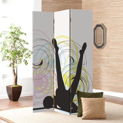 Κορίτσι ακροβάτης, Σπορ, Παραβάν, 80 x 180 εκ. [Δίφυλλο]