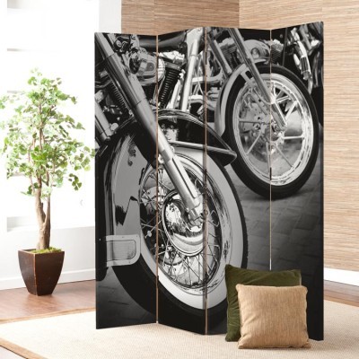 Μηχανές σε σειρά, Σπορ, Παραβάν, 80 x 180 εκ. [Δίφυλλο]