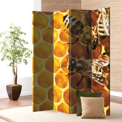 Μέλισσες, Ζώα, Παραβάν, 80 x 180 εκ. [Δίφυλλο]