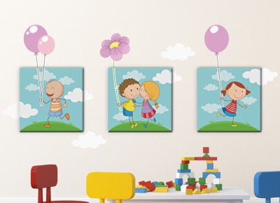 Houseart Παιδάκια, Παιδικά, Πίνακες και αυτοκόλλητα, 129x58