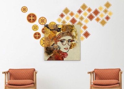 Houseart Γυναικείο πρόσωπο, Διάφορα, Πίνακες και αυτοκόλλητα, 127x83