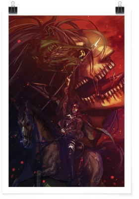 Houseart Levi and Eren - Attack on Titan, Anime, Πόστερ, 15 x 20 εκ.