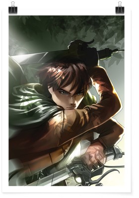 Houseart Survey Corps Eren - Attack on Titan, Anime, Πόστερ, 15 x 20 εκ.