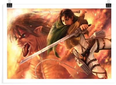 Houseart Levi and the Attack Titan - Attack on Titan, Anime, Πόστερ, 20 x 15 εκ.
