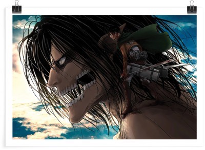 Houseart Levi Ackerman and Eren Yeager - Attack on Titan, Anime, Πόστερ, 20 x 15 εκ.