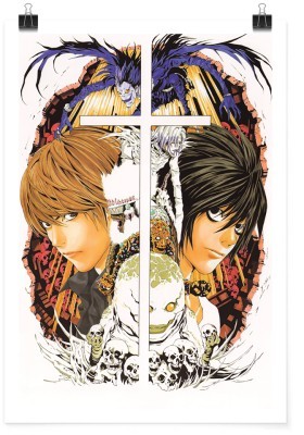 Houseart Light, L and Rynk - Death Note, Anime, Πόστερ, 15 x 20 εκ.