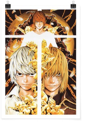Light, Near, Mello – Death Note, Anime, Πόστερ, 20 x 30 εκ.