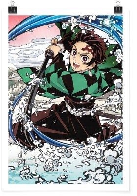 Kamado Tanjirou - Demon Slayer, Anime, Πόστερ, 15 x 20 εκ.