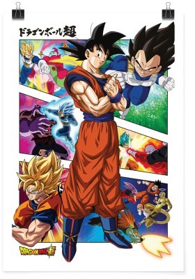 Son Goku, Vegeta - Dragon Ball, Anime, Πόστερ, 15 x 20 εκ.