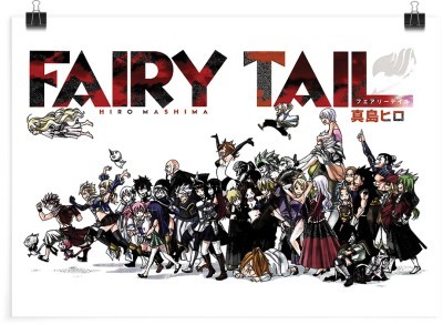 Houseart Fairy Tail characters, Anime, Πόστερ, 20 x 15 εκ.