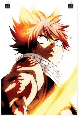 Natsu the Fire Dragon King - Fairy Tail, Anime, Πόστερ, 15 x 20 εκ.