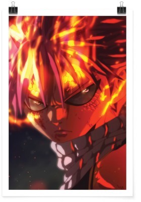 Houseart Natsu Dragneel force - Fairy Tail, Anime, Πόστερ, 15 x 20 εκ.